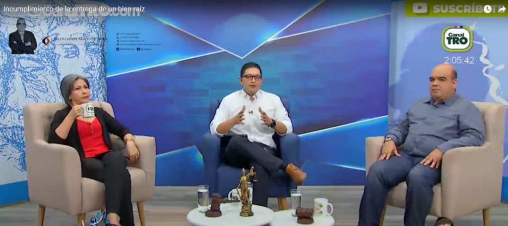 Actue en derecho - Incumplimientos de la Entrega de un Bien Raíz